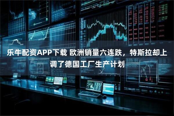 乐牛配资APP下载 欧洲销量六连跌，特斯拉却上调了德国工厂生产计划